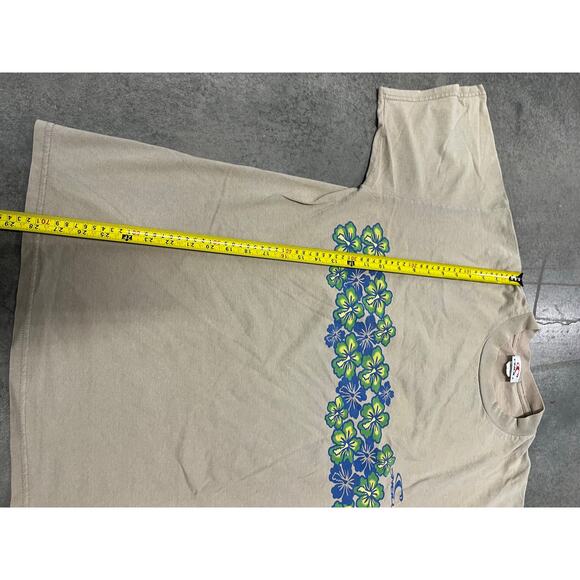 O'Neill Shirt Mens Large Modern Fit Floral Graphic Logo Surf Tee T-Shirt - Picture 2 of 5